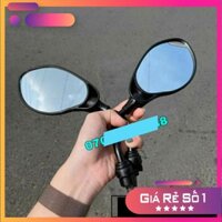 KÍNH CHIẾU HẬU MẪU YAZ XÀI CHO YAMAHA, HONDA [GIÁ XẢ KHO],kính xe máy,kính kiểu xe máy, kiếng xe máy,kiếng hậu xe máy