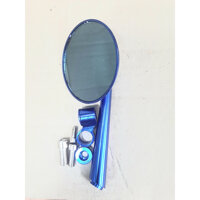 Kính chiếu hậu Tròn Rizoma 1 cái bên trái BẢO LONG RACING - xanh