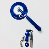 Kính chiếu hậu xe máy Rizoma Tròn (màu Xanh) 1 cái bên trái