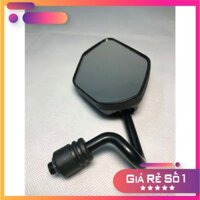 KÍNH CHIẾU HẬU YA EXCITER CHÂN CONG [HÌNH THẬT],kính xe máy, kính kiểu xe máy, kiếng xe máy,