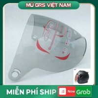 Kính chính hãng mũ bảo hiểm GRS A370K clip thật