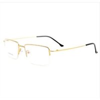 Kính chống bụi, kính đi đường 0 độ siêu nhẹ Hợp kim titanium nửa viền KT500 hàng loại I