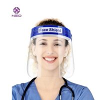 Kính Chống Dịch Tấm Chắn Giọt Bắn Face Shield Mặt Nạ Bảo Hộ NEO Phòng Chống Bụi Và Vi Khuẩn Nhựa Mika Trong Suốt