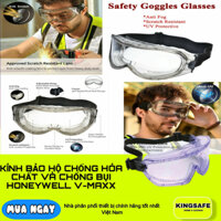 KÍNH CHỐNG HÓA CHẤT HONNEYWELL VMAXX , CHỐNG BỤI , CHỐNG VĂNG BẮN , CHỐNG ĐỌNG HƠI SƯƠNG,[CHÍNH HÃNG HONEYWELL] (1 CÁI)