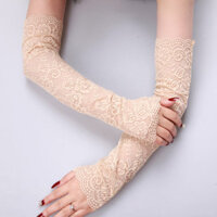 Kính Chống Nắng Dài Tay Ren Đàn Hồi Lớn Thoáng Khí Che Sẹo Hình Xăm Che Nắng Lái Xe Tay Bao BX01