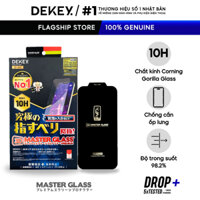 Kính Cường Lực 10H DEKEY 3D Master Glass Premium/Chống nhìn trộm Dán Cho iP X/11/12/13/14/15