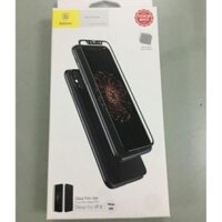 Kính cường lực 2 mặt iphone X hiệu baseus BH 6 tháng