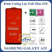 Kính cường lực 21D dành cho Samsung Galaxy A33 5G full màn hình