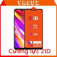 Kính cường lực 21D full màn hình dành cho điện thoại iphone 55s66s77plus88plusplusxxrxs1112promax - ốp lưng ip Trắng - cambo 5 miếng lau mh