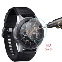 Kính cường lực 2D chống trầy xước bảo vệ cho đồng hồ Samsung Gear S3 Frontier Classic, galaxy watch 46mm - 3 miếng,Gear S2