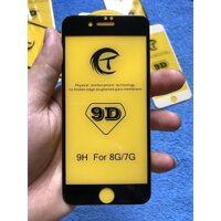 Kính cường lực 9D full màn hình cho các dòng Iphone - Đen - iPhone 6 Plus