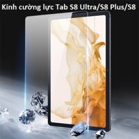 Kính cường lực 9H cho Samsung Galaxy Tab S8 Ultra/Tab S8 Plus/Tab S8 chống xước vỡ màn hình