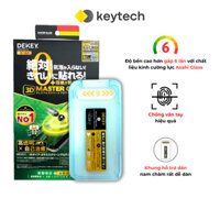 Kính Cường Lực 9H DEKEY 3D Master Glass Sentery Có Khung Trợ Dán Nam Châm Cho IPhone X/ 11/ 12/ 13/ 14/ 15 Series