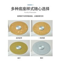 Kính cường lực bàn ăn tại nhà bàn xoay tròn mâm xoay kính xoay mâm kính xoay đế khách sạn tròn lớn