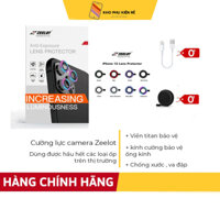 Kính Cường Lực Camera ZEELOT Cho iPhone 13/13mini/13 Pro/13 Pro Max viền Titan - Hàng Chính Hãng