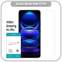 Kính cường lực cho Xiaomi Redmi Note 12 Pro, trong suốt 2.5D Nillkin Amazing H+ Pro HÀNG NHẬP KHẨU