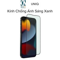 Kính Cường Lực Chống Ánh Sáng Xanh UNIQ OPTIX Anti-Blue Dành Cho iPhone 14 PROMAX / 14 PRO / 14 PLUS / 14 / 13 SERIES