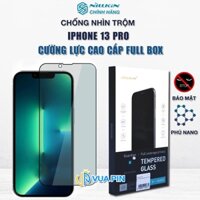 Kính cường lực chống nhìn trộm Iphone 13 Pro full màn hình chính hãng Nillkin - Dán màn hình Iphone 13 Pro