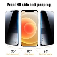 Kính Cường Lực Chống Nhìn Trộm iPhone, miếng dán bảo vệ màn hình 28 độ, không bám mồ hôi vân tay bảo vệ mắt cho IP 14 13 12 11 Pro Max