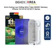 Kính Cường Lực Chống Nhìn Trộm DEKEY Sentery iPhone 12/13/14/15/16/17 Series