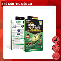 Kính Cường Lực DEKEY 3D (hạn chế lẹm viền) Có Khung Trợ Dán cho Iphone 12/13/14/15/16