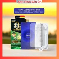 Kính Cường Lực DEKEY 3D Trong Suốt Có Khung Trợ Dán, Không Lẹm Viền Đen l  Phụ Kiện