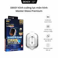 Kính Cường Lực DEKEY Dán Màn Hình Đồng Hồ Thông Minh Có Khung Trợ Dán