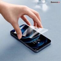 Kính cường lực dùng cho các dòng iPhone 12 Baseus 0.3mm Full-glass Super porcelain crystal Tempered Glass Film For iP 12 2020 (2 miếng/hộp)
