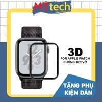 Kính Cường Lực Full Màn Hình Nillkin AW+ 3D Cho Aple Watch Series Se/7/6/5/4/3/2/1 Size 38/40/42/44mm Loại Tốt - MTtech