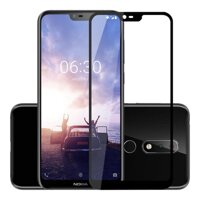 Kính cường lực full màn Nokia 6.1 Plus / Nokia X6 (Giá sỉ)