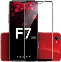 Kính cường lực full màn Oppo F7 (Giá sỉ)