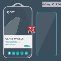 KÍNH CƯỜNG LỰC GOR GALAXY A52S 5G FULL MÀN HÌNH (KÍNH TRONG), BỘ 2 KÍNH
