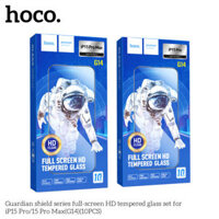 Kính cường lực HD Full G14 Guardian Shield Series cho iPhone 15 Pro Max (10PCS)