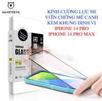 Kính cường lực iPhone 14 Pro max Fullscreen SmartDevil – Hàng chính hãng