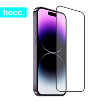 Kính cường lực iphone chính hãng Hoco full viền trong suốt chống bụi bẩn dùng cho ip 7,8,12,12prm