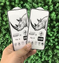 Kính Cường Lực iPhone X - XR - XS - XS Max, độ cứng 9H full màn không cấn gợn, chống bám vân cảm ứng mượt