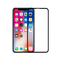 Kính cường lực iPhone Xs Max Nillkin 3D AP Pro - Viền đen - Hàng Chính Hãng