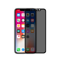 Kính cường lực iPhone Xs  X Nillkin 3D AP Max chống nhìn trộm - Viền đen - Hàng chính hãng