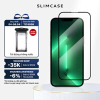Kính cường lực iPhone 13/12/XS/XR/X/8/7 SLIMCASE dễ dán - Chống trầy xước, độ cứng 9H