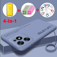 [Kính cường lực miễn phí] Vỏ điện thoại TECNO SPARK GO 1 TECNO POP 9 5G 2025 TECNO CAMON 30 PRO 4G infinix hot 50 pro+ pluS với vỏ mềm chống sốc thiết kế mới YTMZM01