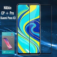 Kính cường lực Nillkin CP+ PRO cho Xiaomi Poco X3 NFC - FULL viền đen