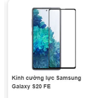 Kính cường lực Samsung Galaxy S20 FE