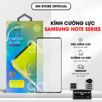 Kính cường lực Samsung Note 20 / Note 10 Plus / Note 9 / Note 8 / Note 20 Ultra bản cao cấp full màn - GN STORE