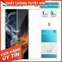 Kính Cường Lực Samsung S22 Ultra Nillkin 3D CP+Max bảo vệ toàn màn hình cho Samsung Galaxy S22 Ultra 5G