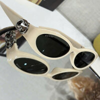 Kính dáng oval form nhỏ gọng nhựa tag logo siêu hot _ Hàng đẹp _ Tròng kính chống tia uv