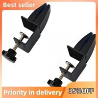 Kính để bàn bằng hợp kim nhôm không đục lỗ Kẹp cố định Kẹp phân vùng bàn Kéo dài 190mm