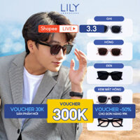 Kính đi biển thời trang nam nữ LILYEYEWEAR mắt chống tia UV400 bảo vệ mắt màu sắc và kiểu dáng thời trang MATY