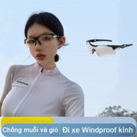 Kính Đi Xe Đạp, Kính râm thể thao ngoài trời đổi màu nam nữ, Kính nhìn xuyên đêm đi tối, Kính golf leo núi du lịch - Hàn