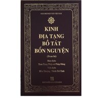 KINH ĐỊA TẠNG BỒ TÁT BỔN NGUYỆN - BÌA MỀM  KHỔ 16 X 24