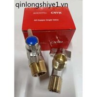 Kinh Doanh Gas Máy Nước Nóng Góc Van Bi Lõi Lưu Lượng Lớn Chuyên Dụng Tam Giác Van Đường Kính Đầy Đủ Van Bi 4 Điểm Tất Cả Đồng Ang